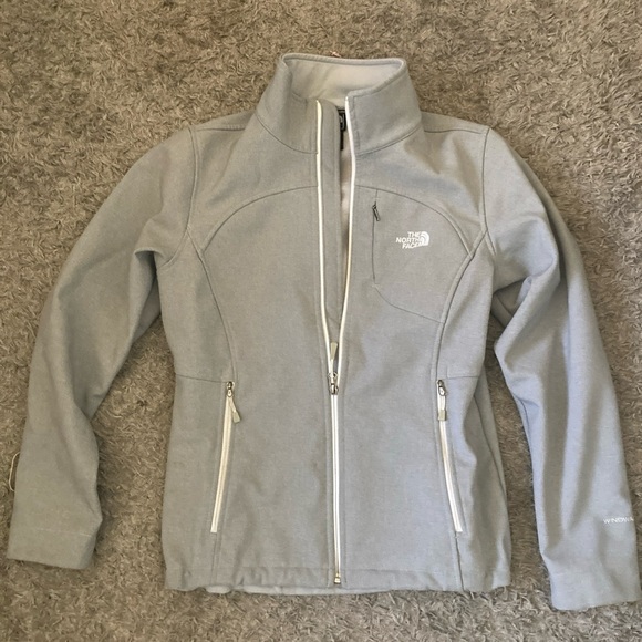 Women’s size medium Northface Aprx bionic fleece lined gray jacket. - Picture 1 of 5